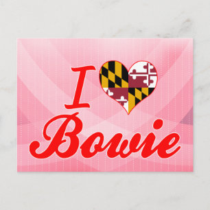 I Liebe Bowie, Maryland Postkarte