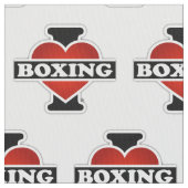 I Liebe-Boxen Stoff (Nahaufnahme)