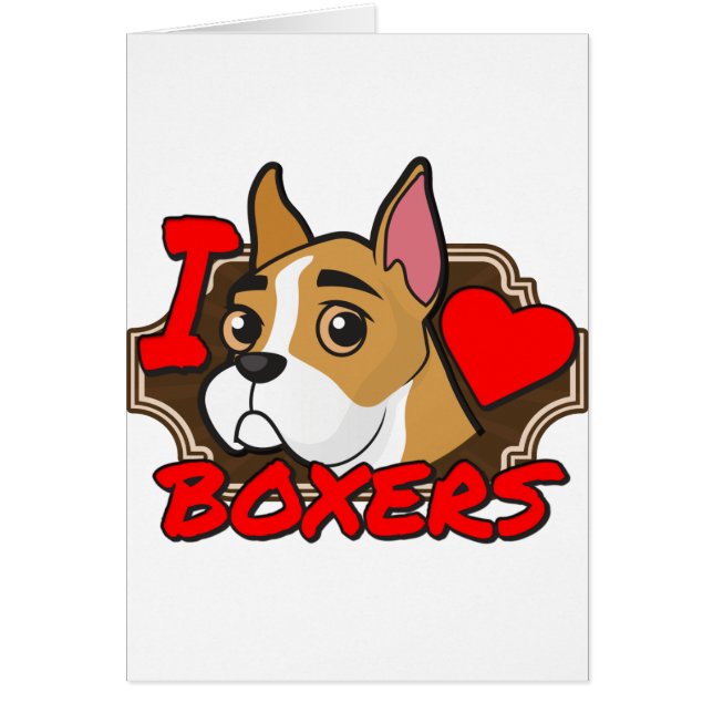 I Liebe-Boxer (Vorne)