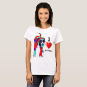 I LIEBE-BOXER - HUNDE T-Shirt (Vorne ganz)