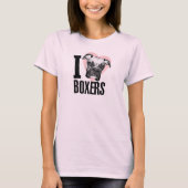 I Liebe Boxers T-Shirt (Vorderseite)