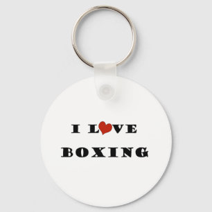 I Liebe Boxing.png Schlüsselanhänger