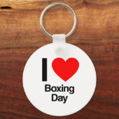 I Liebe Boxtag Schlüsselanhänger (Vorderseite)