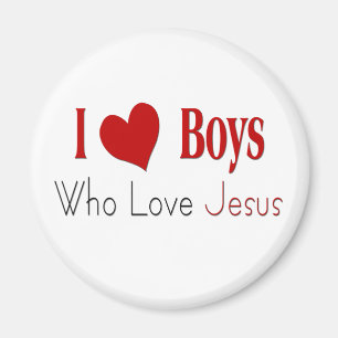 I Liebe Boys Magnet