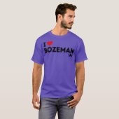 I Liebe Bozeman Witz T-Shirt (Vorne ganz)