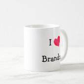 I Liebe Brandon Kaffeetasse (VorderseiteRechts)