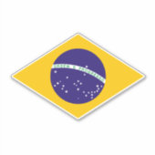 I Liebe Brasilien Aufkleber (Vorderseite)
