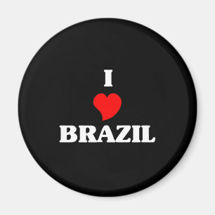 I Liebe Brasilien Magnet