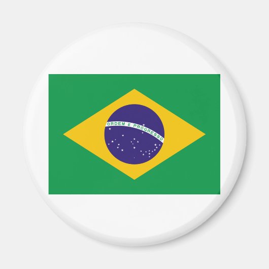 I Liebe Brasilien Magnet (Vorne)