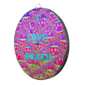 I Liebe Brasilien: Schöne Samba Traditionstöne Dartscheibe (Vorderseite rechts)