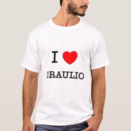 I Liebe Braulio T-Shirt (Vorderseite)