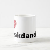 I Liebe Breakdance Kaffeetasse (Mittel)