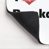 I Liebe Breakdance Mousepad (Ecke)