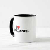 I LIEBE BREAKDANCE TASSE (Vorderseite Links)