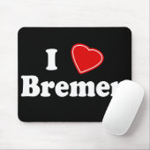 I Liebe Bremen Mousepad (Mit Mouse)