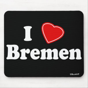 I Liebe Bremen Mousepad