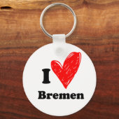 I Liebe Bremen Schlüsselanhänger (Vorderseite)