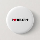 I LIEBE BRETT BUTTON (Vorderseite)
