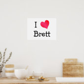 I Liebe Brett Poster (Küche)