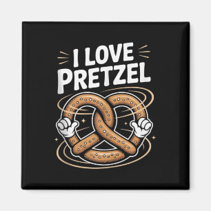 I Liebe Bretzel Fun Feinschmecker Delight Tank Top Magnet