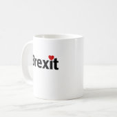 I Liebe Brexit Kaffeetasse (Vorderseite Links)