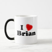 I Liebe Brian Verwandlungstasse (Links)