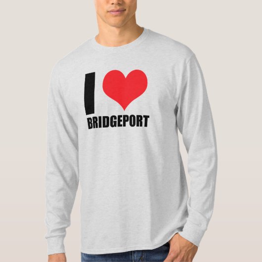 I Liebe Bridgeport T-Shirt (Vorderseite)