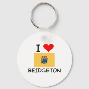 I Liebe Bridgeton New-Jersey Schlüsselanhänger