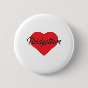 I Liebe Bridgetown - Barbados Button