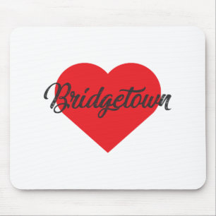 I Liebe Bridgetown - Barbados Mousepad