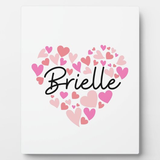 I Liebe Brielle Fotoplatte (Vorderseite)