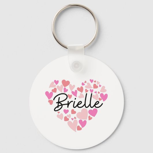 I Liebe Brielle Schlüsselanhänger (Vorderseite)