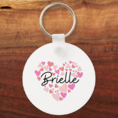 I Liebe Brielle Schlüsselanhänger (Vorderseite)