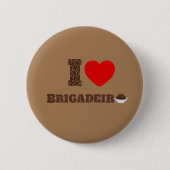 I Liebe Brigadeiro Button (Vorderseite)
