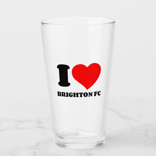 I LIEBE BRIGHTON FC GLAS