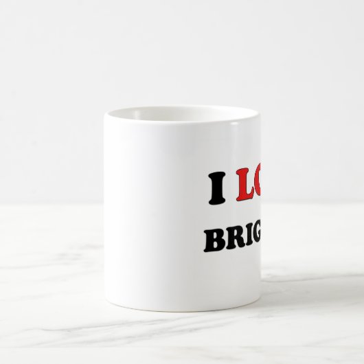 I Liebe Brigitte Kaffeetasse (Mittel)