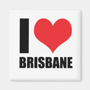 I Liebe Brisbane Magnet