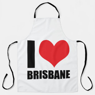 I Liebe Brisbane Schürze