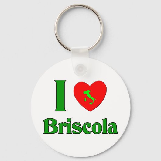 I Liebe Briscola Schlüsselanhänger (Vorderseite)