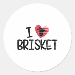 I Liebe Brisket T Shirt Beef Feinschmecker Grillen Runder Aufkleber