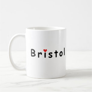 I Liebe Bristol Kaffeetasse