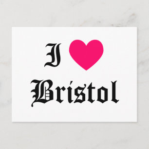 I Liebe Bristol Postkarte