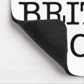 I Liebe-Briten-Jungen Mousepad (Ecke)