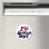 I Liebe British Boys Magnet (In Situ (Geschirrspüler))