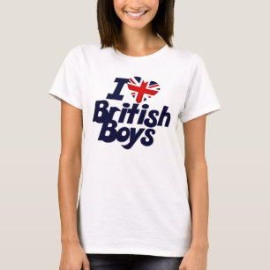I Liebe British Boys T-Shirt