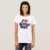 I Liebe British Boys T-Shirt (Vorne ganz)