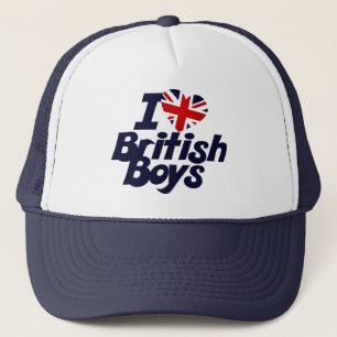 I Liebe British Boys Truckerkappe