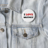 I Liebe Britney Button (Beispiel)