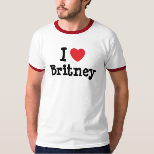 I Liebe Britney Herzstück T - Shirt