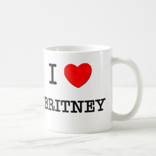 I Liebe Britney Kaffeetasse